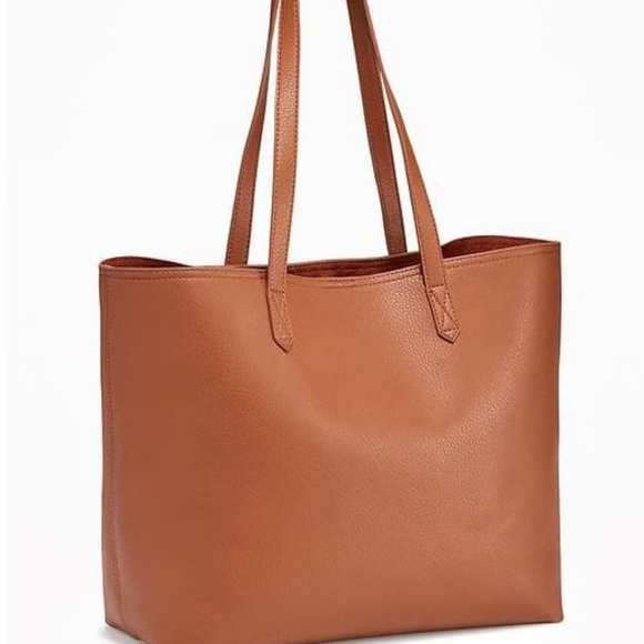 Old Navy Handbags - Old Navy Faux-Leather Tote